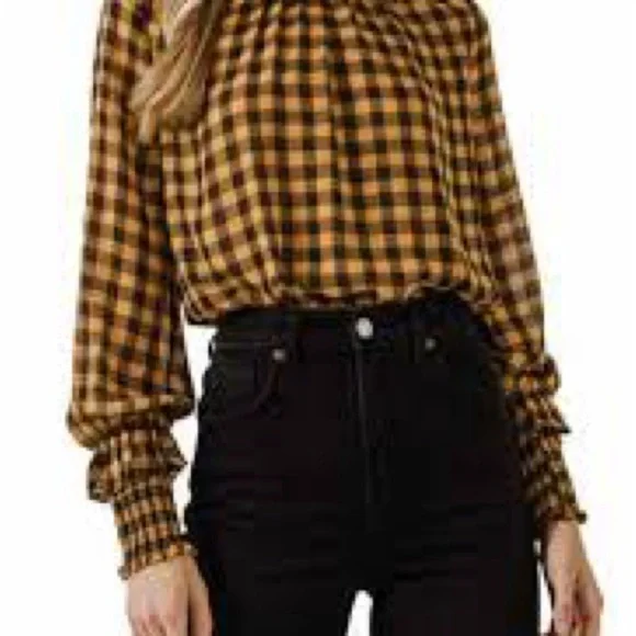 English Factory Checkered top size Medium - Picture 2 of 7